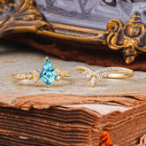 Luxury Kite-Cut Aquamarine Engagement Ring